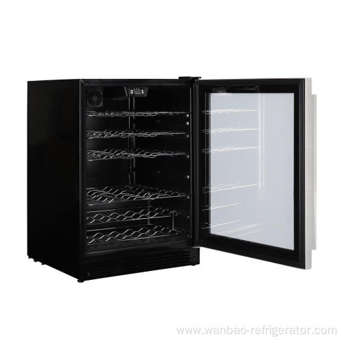 Capacity Freestanding Compressor cooling Wine cooler